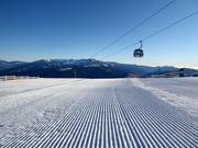 Perfect slope grooming in the La Molina/Masella ski area