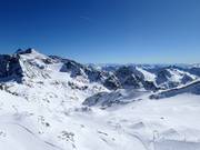 View from Top of Tyrol to the Gaiskarferner