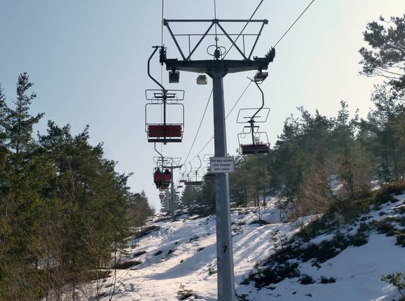 Silberbergbahn - 2pers. Chairlift (fixed-grip)
