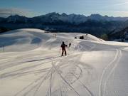 Very good slope grooming at Schwarzeck