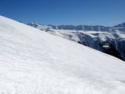 View of the Chumuti slope
