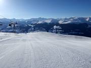 Very good slope grooming in Brigels/Waltensburg/Andiast