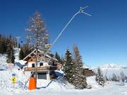 Snow-making lance in the ski resort of Galsterberg