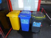 Waste separation in the Civetta ski area