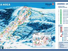 Trail map Kubínska hoľa