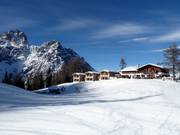Rotwandwiesen Chalets in the heart of the ski area