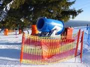High-performance snow cannon in Zieleniec