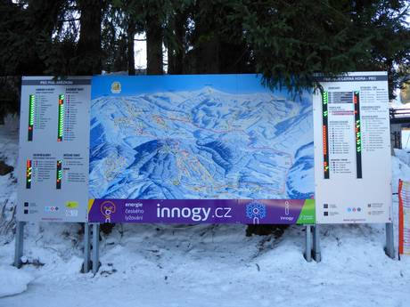 Sudetes (Sudety): orientation within ski resorts – Orientation Pec pod Sněžkou