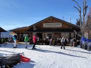 Mountain hut tip Trametschhütte