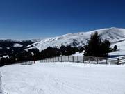 View from the Kamelbuckel slope towards Hohen Zinken