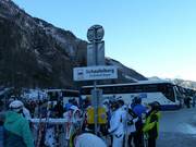 The stop is served regularly.