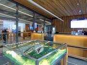 Very well-maintained valley station area at the Alpspitzbahn