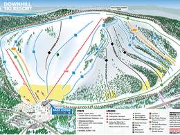 Ski resort Tahoe Donner