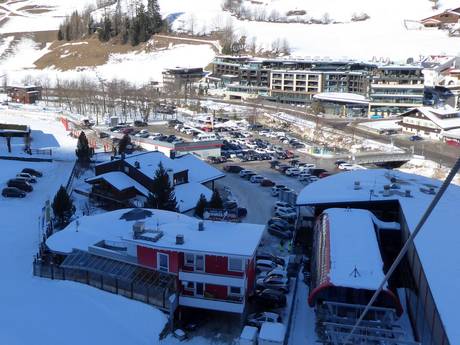 Tauferer Ahrntal (Valli di Tures e Aurina): access to ski resorts and parking at ski resorts – Access, Parking Klausberg – Skiworld Ahrntal