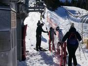 Dedicated staff in the beginner area