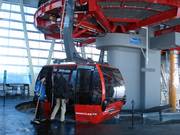 The gondolas are constantly swept out