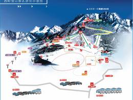 Ski resort Xiling Snow Mountain