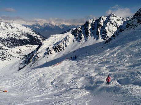 Ski resorts for advanced skiers and freeriding Rhône Valley (Rhonetal) – Advanced skiers, freeriders 4 Vallées – Verbier/La Tzoumaz/Nendaz/Veysonnaz/Thyon