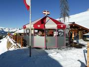 Umbrella bar at Jagastüberl