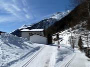 Cross-country trails in Feichten in the Kaunertal