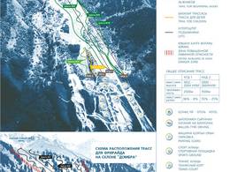 Trail map Ak-Bulak – Talgar