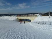 Underpass to the village of Boží Dar