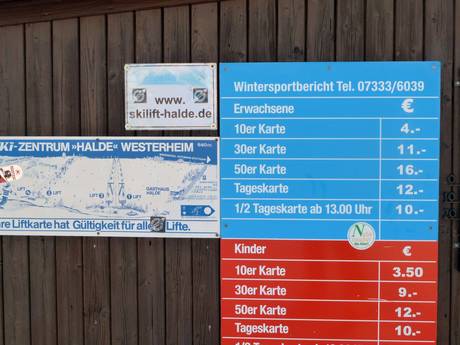 Tübingen (region): orientation within ski resorts – Orientation Halde – Westerheim