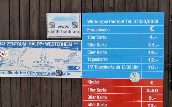 Alb-Donau-Kreis: orientation within ski resorts – Orientation Halde – Westerheim
