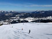 Panorama on the Horn descent