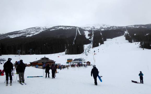 Slate Range: size of the ski resorts – Size Lake Louise