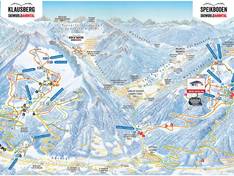 Trail map Klausberg – Skiworld Ahrntal