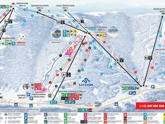 Trail map Szczyrk Mountain Resort