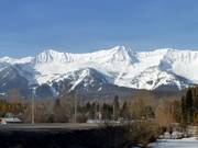 View of the ski area from Fernie