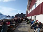 Terrace at Hotel Riksgränsen