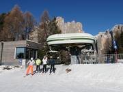 Pian Pecei - Ciampedie - 4pers. High speed chairlift (detachable)