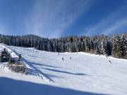 Wide FIS downhill run at Hauser Kaibling