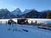 Kiosk at the valley run