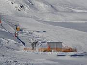 View of the practice slope at the Schmuggi Luggi platter lift