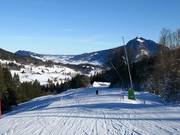 Märchenwiese downhill run – the longest slope in the ski area