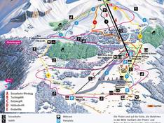 Trail map Axalp ob Brienz