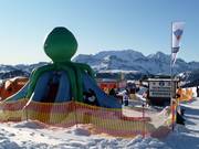 Playground for children at Piz la Ila