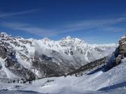 View of the Kalkkögel from the Sennjoch
