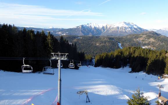 Sugana Valley (Valsugana): size of the ski resorts – Size Lavarone