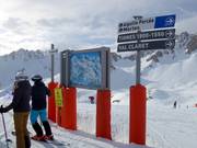 Signposting in the ski area