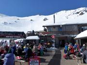 Sun terrace at Sky High Café