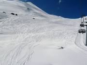 Powder slopes in Samnaun