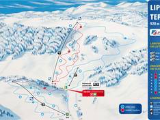 Trail map Liptovská Teplicka