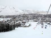 View of Jackson, Wyoming