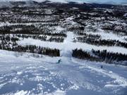 Difficult slope Väggen in Hundfjället