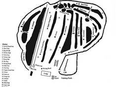 Trail map Hermon Mountain